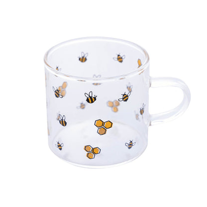 Glass mug Bee Bee 125ml