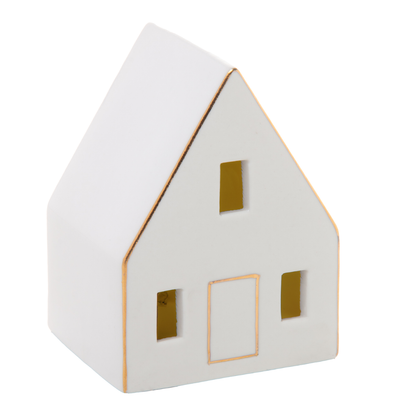 Sculpture Shelter house of light Ceramic 9cm
