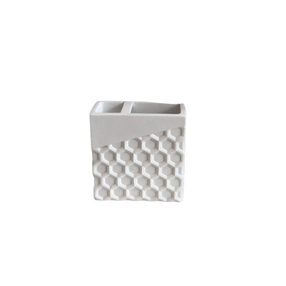Set For bathroom Of Resin White