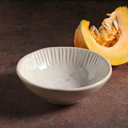 Bowl Lines in Ceramic Latte 370ml