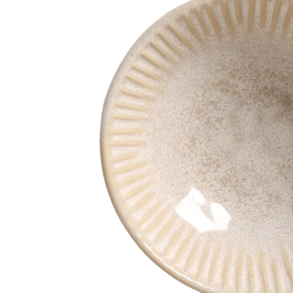 Bowl Lines in Ceramic Latte 370ml