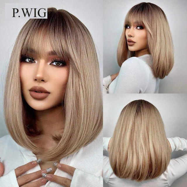 Peruca wig fibra premium
