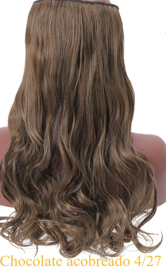 Aplique em tic tac cabelo orgânico