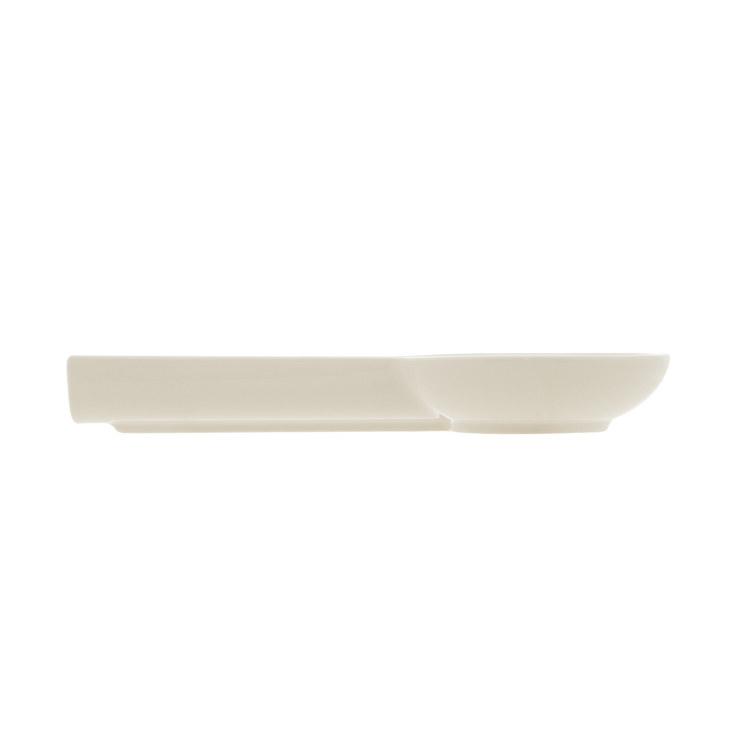 Utensil rest of Porcelain White 24cm