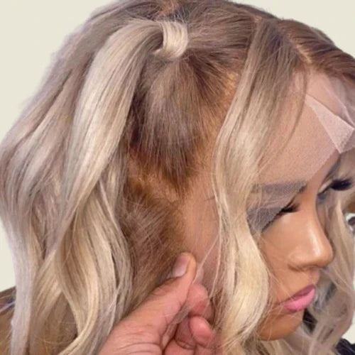 Lace wig cabelo humano