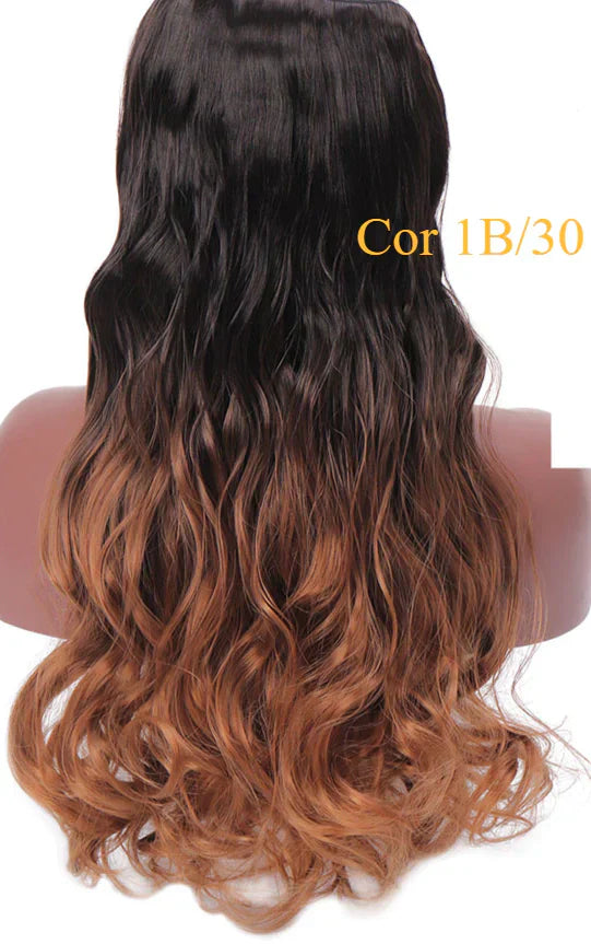 Aplique em tic tac cabelo orgânico
