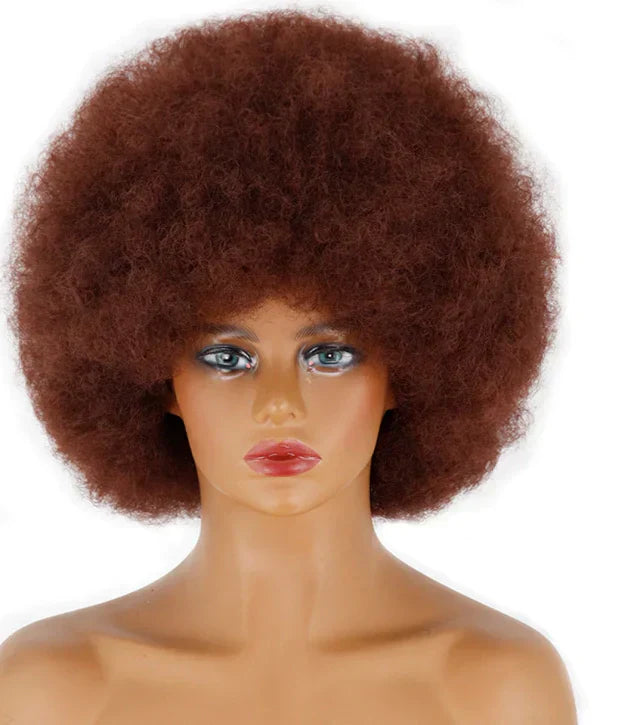 Peruca wig cacheada orgânica