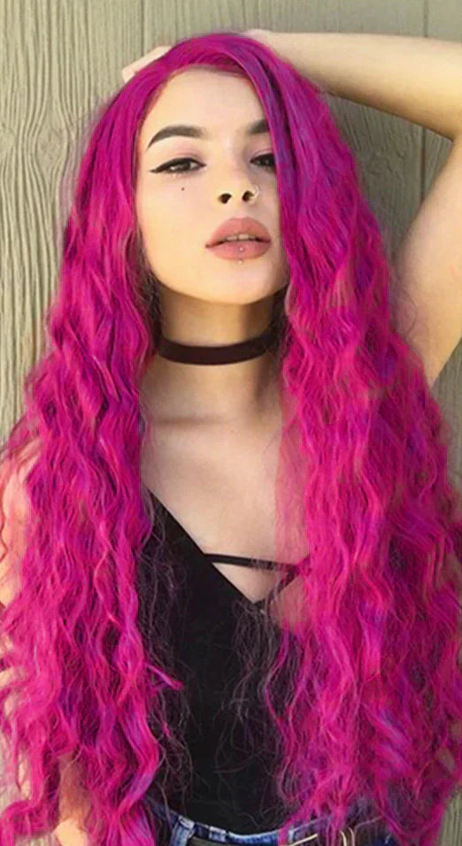 Peruca wig longa orgânico premium
