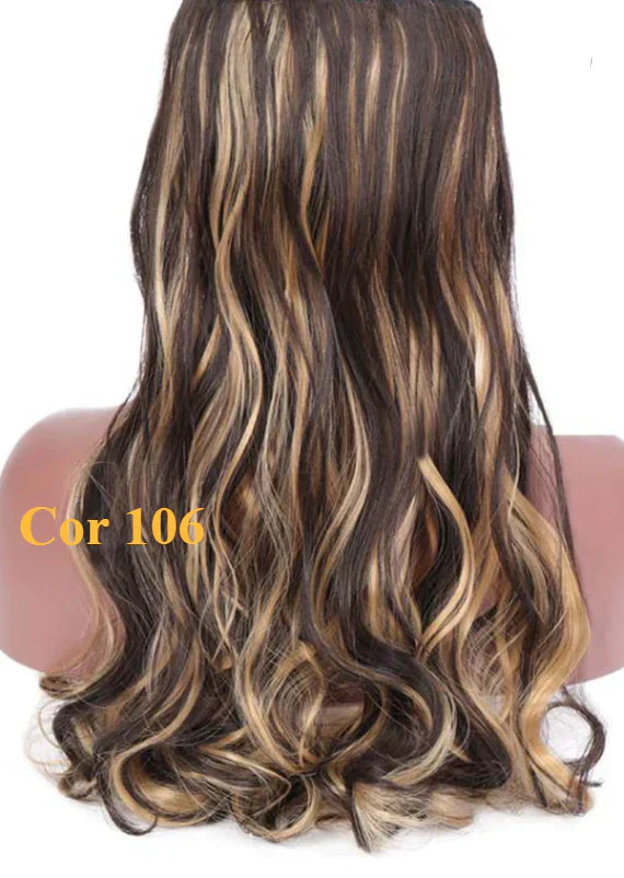 Aplique em tic tac cabelo orgânico