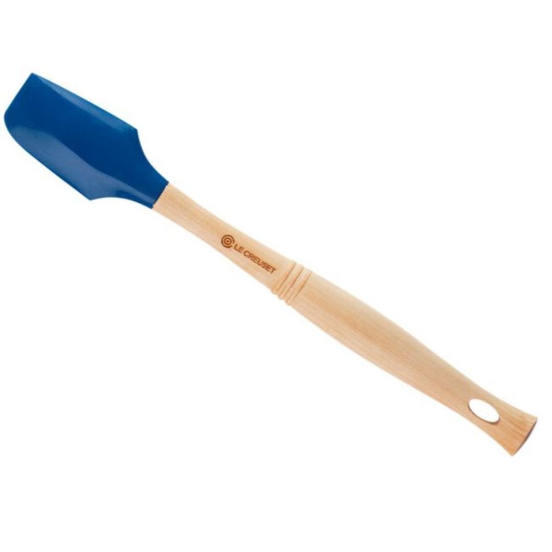Spatula Small of Silicone Venus Marseille blue 31cm Le Creuset