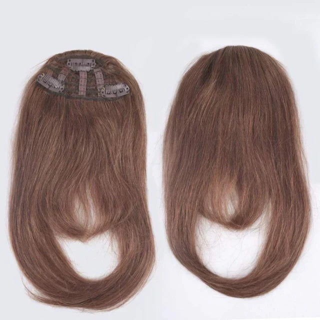 Franja cabelo natural em tic tac