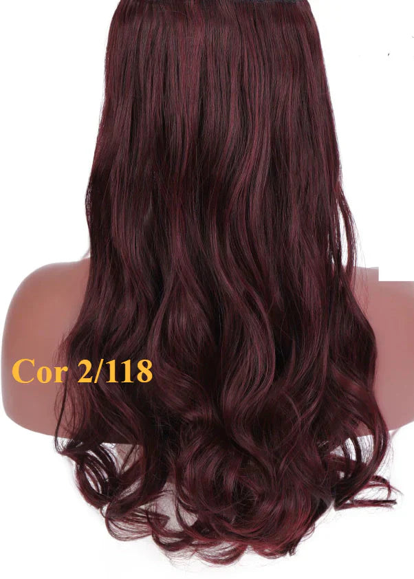 Aplique em tic tac cabelo orgânico