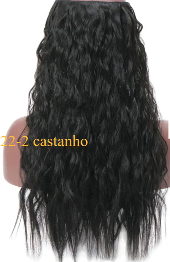 Aplique em tic tac cabelo orgânico