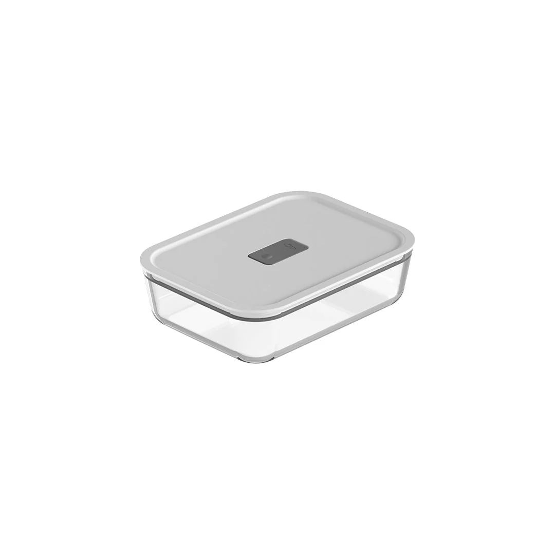 Airtight glass jar Lid White Fresh Lock 1,2L