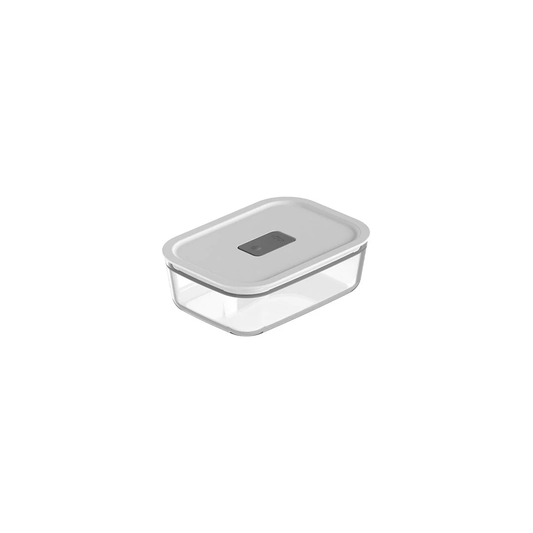 Airtight glass jar Lid White Fresh Lock 850ml