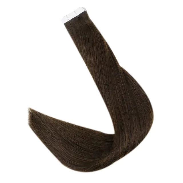 Cabelo na fita adesiva natural brasileiro