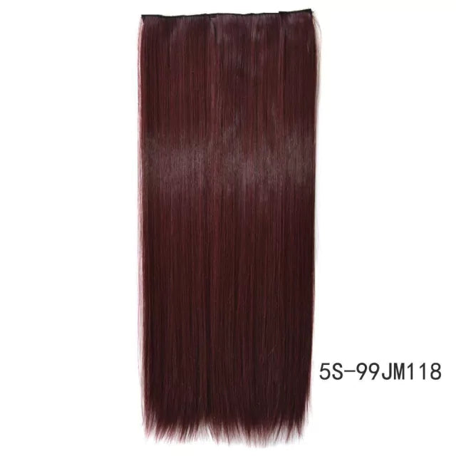 Aplique Orgânico Liso 60 cm fibra premium tic tac
