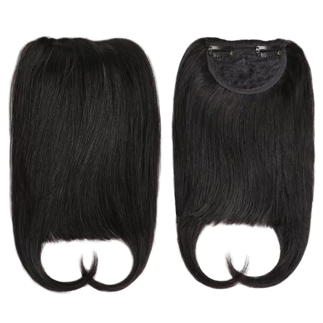 Franja cabelo natural em tic tac
