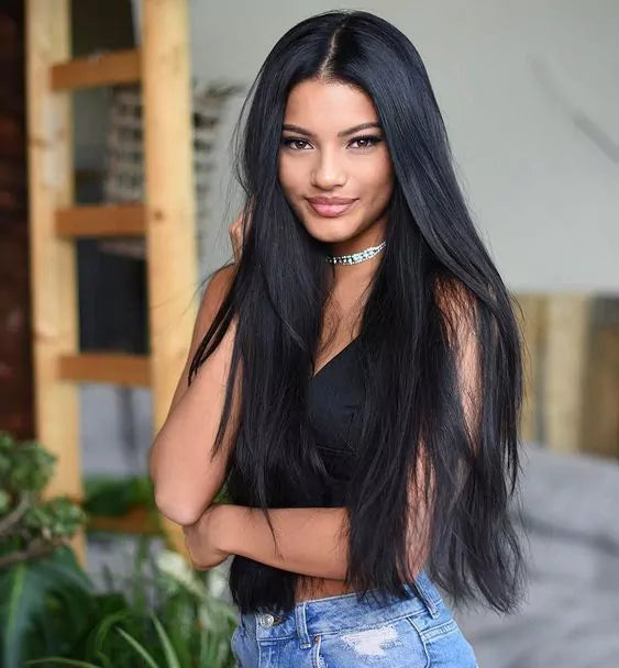 Cabelo liso 50 cm a 1 m no tic tac orgânico premium