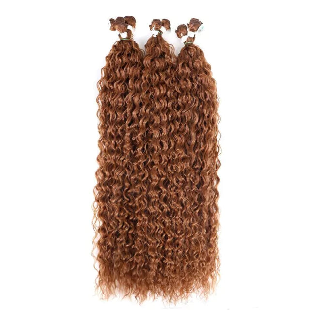 Pacotes na rede para entrelace cabelo orgânico