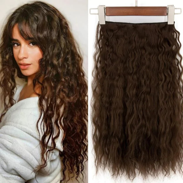 Aplique encaracolado cachos soltos em tic tac cabelo orgânico