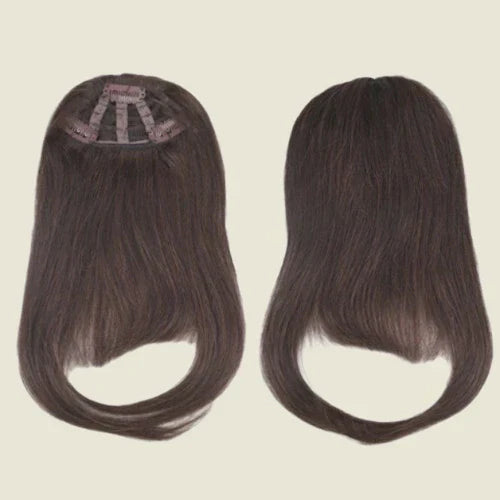 Franja cabelo natural em tic tac