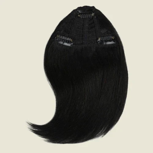 Franja cabelo natural em tic tac