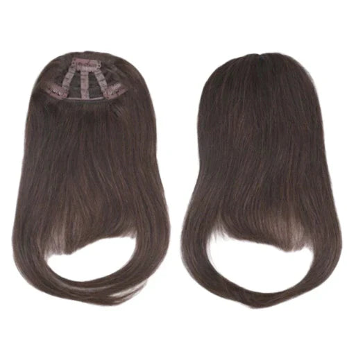 Franja cabelo natural em tic tac