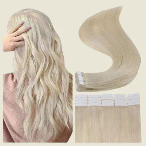 Cabelo na fita adesiva natural brasileiro
