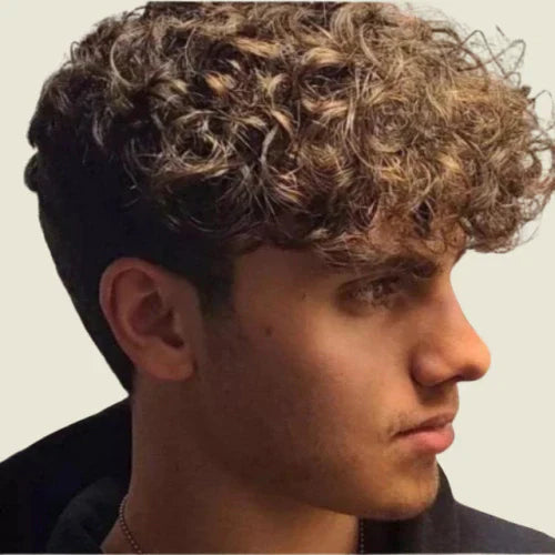 Prótese De Cabelo Natural Masculina