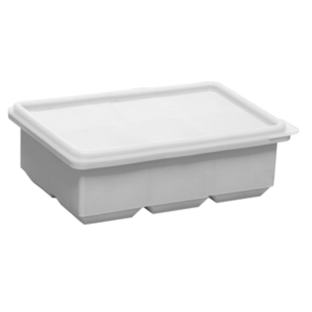 Ice mold 6 Cubes of Silicone Gray 16,5cm