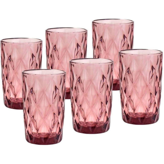 Set of 6 Glasses of Glass Marsala 340ml