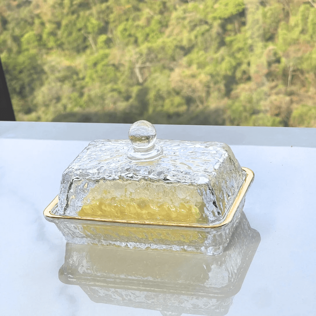 Tabletop set Crystal Hammered Petra 5 Pieces