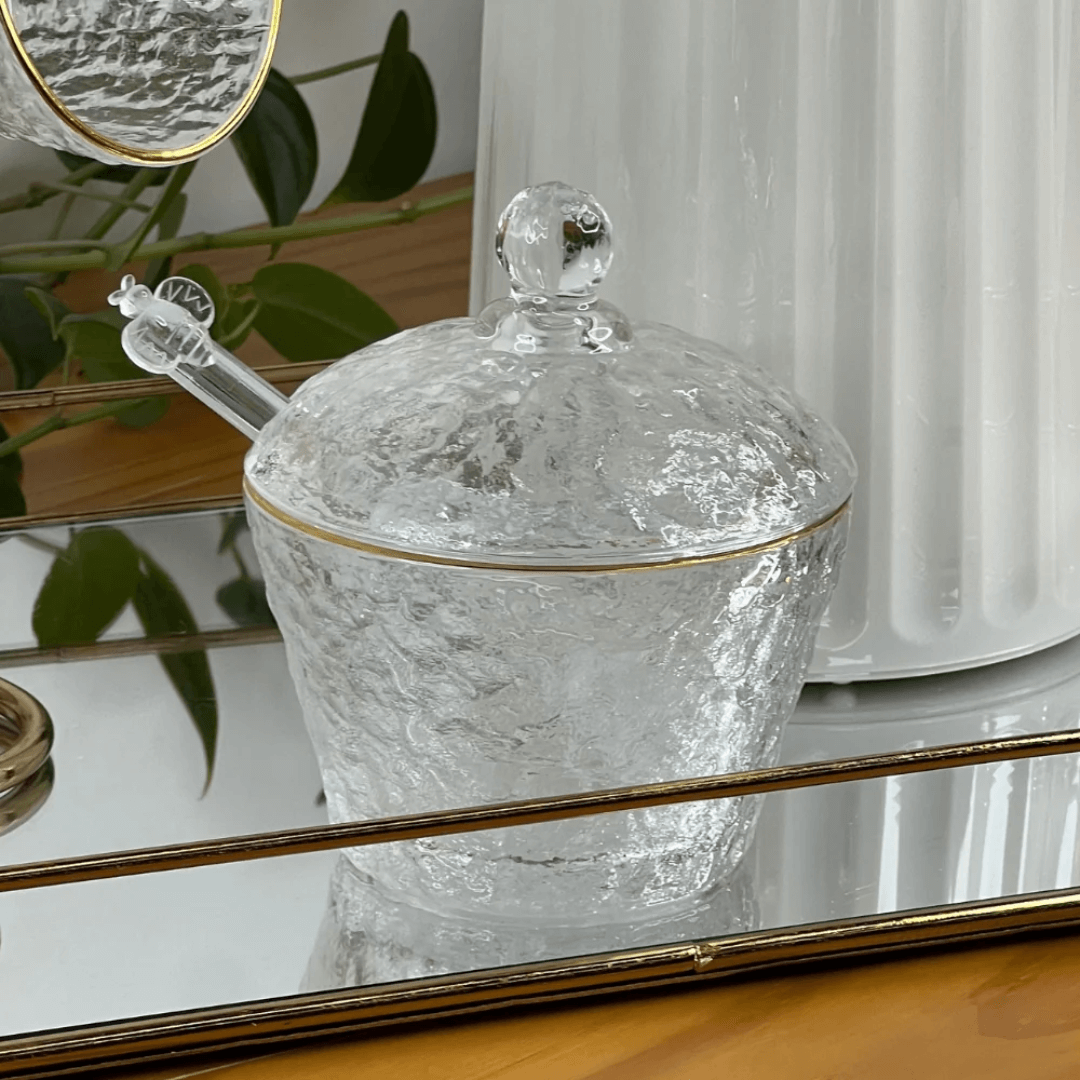 Tabletop set Crystal Hammered Petra 5 Pieces
