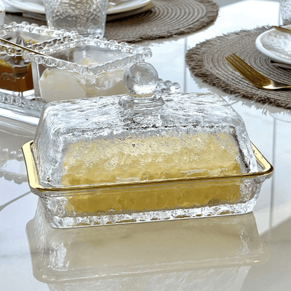 Tabletop set Crystal Hammered Petra 5 Pieces