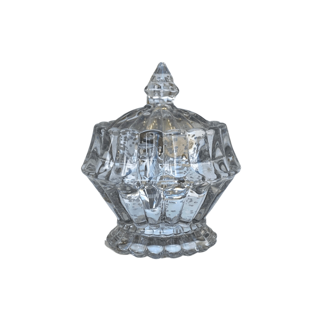 Candy jar Champagne in glass 11,5 cm