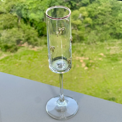 Set of 2 wine glasses of Champagne Grace 150ML