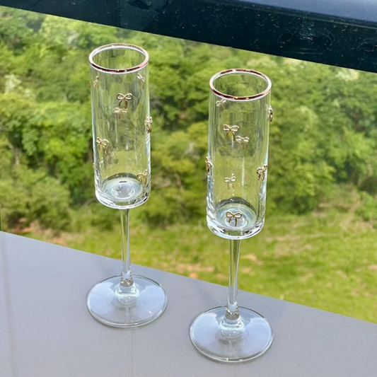 Set of 2 wine glasses of Champagne Grace 150ML