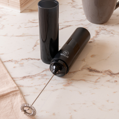 Mini Mixer in stainless steel with lid Black 22,5cm