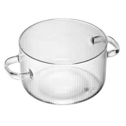 Pan Saucepan Leire Borosilicate glass 23cm