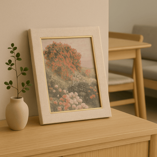 Picture frame Textured in MDF and glass 15x20