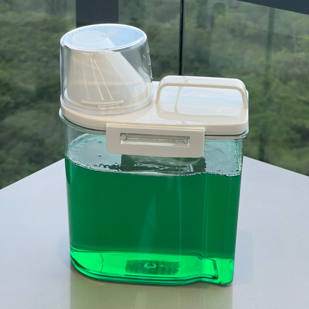 Airtight container with measuring cup P 1,5 Liters Ela Decora