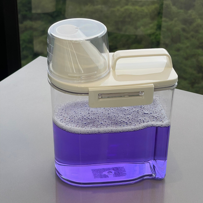 Airtight container with measuring cup P 1,5 Liters Ela Decora