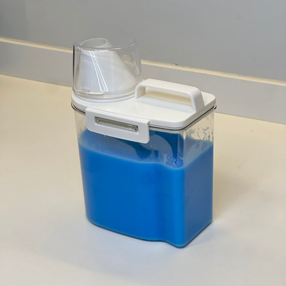 Airtight container with measuring cup P 1,5 Liters Ela Decora