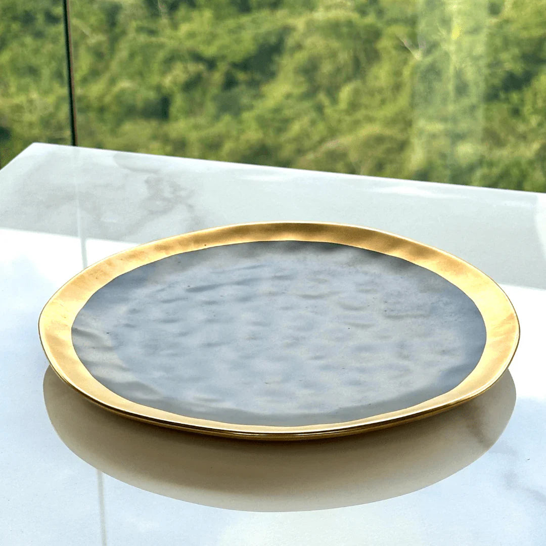 Tabletop set Dubai Black and gold 3 Pieces
