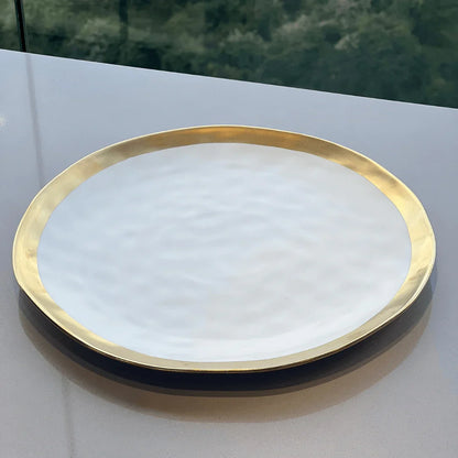 Tabletop set Dubai White and gold 3 Pieces