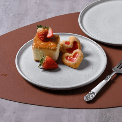 Dessert plate Daily Snow of Ceramic 19,5cm