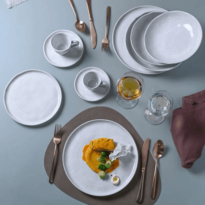 Dessert plate Luz Gold Gray 21,5ml
