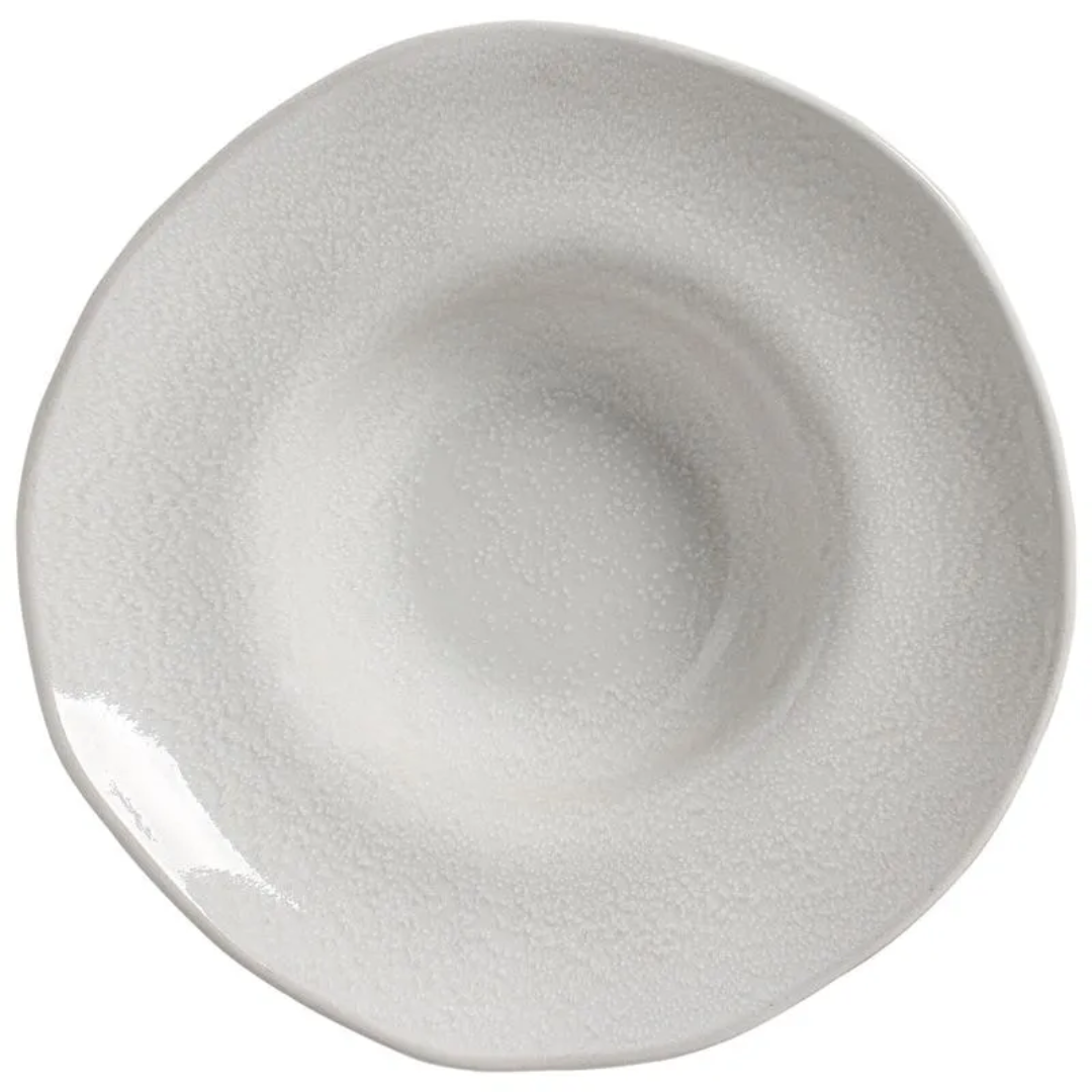 Pasta plate Ceramic Organic Luz 28cm