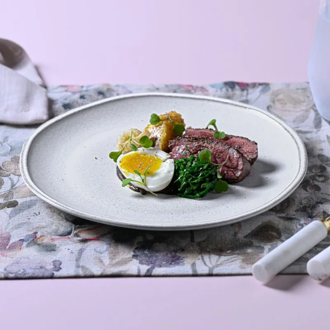 Dinner plate of Ceramic Daily Show 25cm